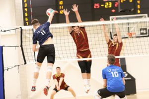 Studentų tinklinio čempionais tapo VDU merginos ir Vilnius Tech vaikinai