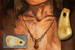 Sibire rastame papuošale aptiko žmogaus DNR