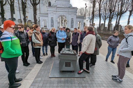 „Camino Lituano“ žygeiviai atidarė sezoną Žemaitijoje