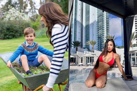  Princas Louis ir atlikėja Camila Sterling.