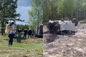 Per sprogimą automobilyje sunkiai sužeistas Rusijos propagandistas Z. Prilepinas