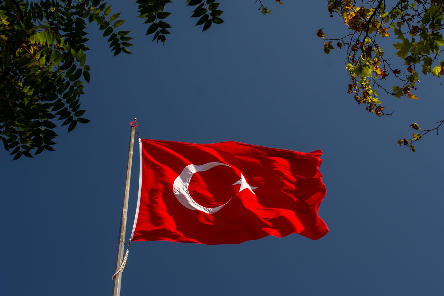 Turkijos vėliava.<br>123rf.com asociatyvi nuotr.