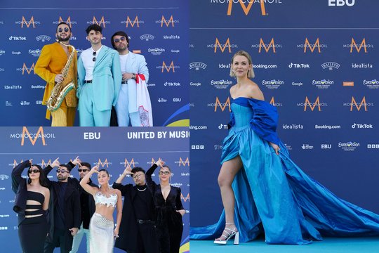 „Eurovizijos“ atidarymo ceremonija.