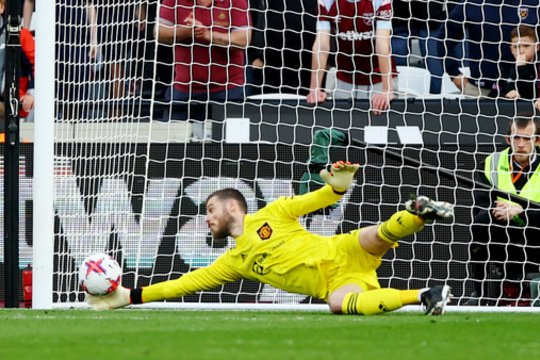 Apmaudi D. de Gea klaida lėmė dar vieną „Manchester United“ pralaimėjimą