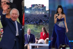 Po Karolio III karūnacijos – įspūdingas koncertas Vindzoro pilyje: 20 tūkst. žiūrovų, šviesos instaliacijos ir pasaulinės žvaigždės