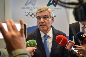 Th. Bachas rėžė be užuolankų: „Imamės visų pastangų, kad rusai ir baltarusiai grįžtų į tarptautines varžybas“