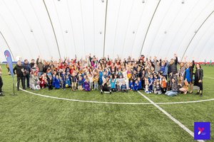 Darželinukų futbolo šventėje – šimtas bilietų į Europos čempionato atrankos rungtynes