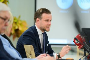 G. Landsbergis apie L. Pernavo kandidatūrą: kartelė yra iškelta aukštai