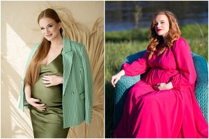 Pirmagimio besilaukianti D. Virbilaitė atskleidė būsimo vaikelio lytį