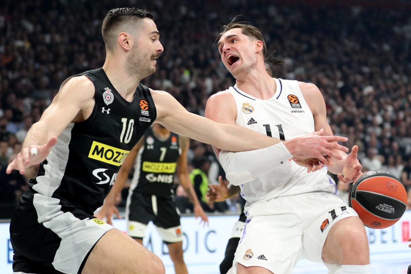 „Partizan“ ir „Real“ mačas.<br>SIPA/Scanpix nuotr.