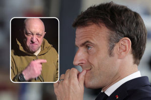 J. Prigožinas kreipėsi į E. Macroną: pagrasino ištraukti Prancūzijos prezidento dantis