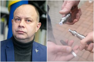 A. Veryga turi idėją, kaip spręsti narkotikų mokyklose problemą: paliestų visus „veiperius“