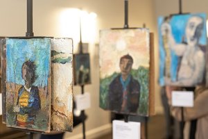 Aukcionui savo tapybą atidavęs diplomatas Petras Vaitiekūnas: „Lietuviai Ukrainą supranta geriau nei kiti“