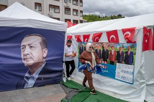 Rinkimai Turkijoje: pagrindinis R. T. Erdogano oponentas pranešė apie Rusijos kišimąsi