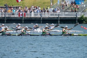 Lietuvos keturvietė baidarių įgula pasaulio taurėje pasidabino auksu