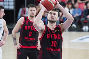 Emocijų virtinė Vilniuje: išvarytas Ž. Janavičius ir dramatiška „Ryto“ pergalė po pratęsimo