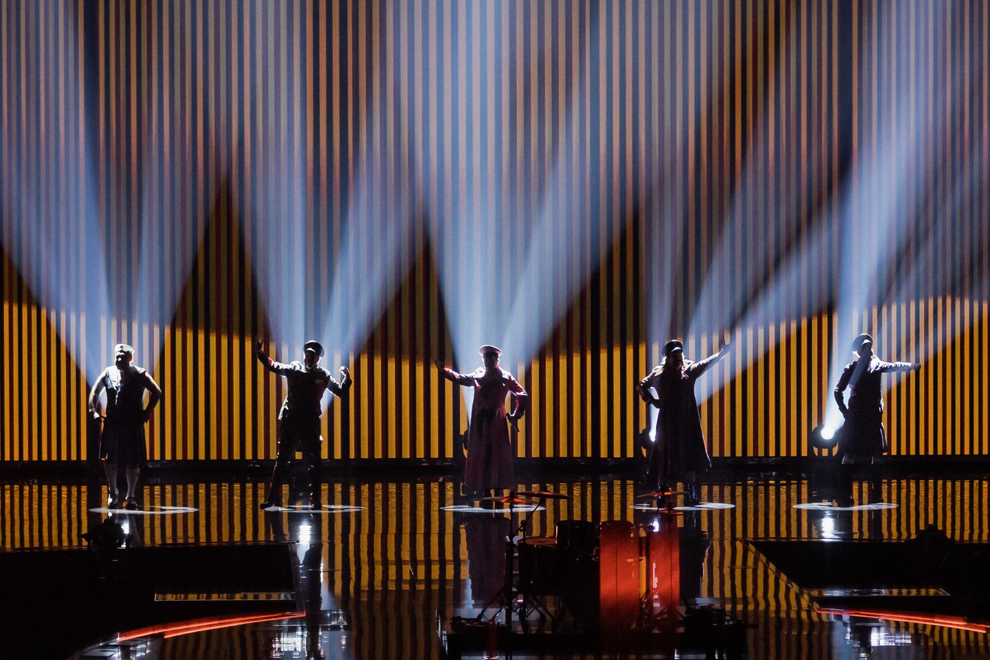 „Eurovizijos“ finalo generalinės repeticijos akimirka.<br>G. Bitvinsko nuotr.