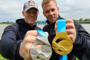 Pasaulio taurės varžybose – dar du Lietuvos baidarininkų medaliai