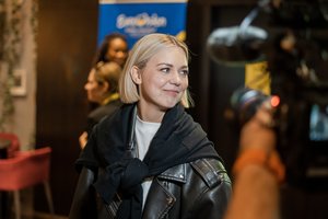 Savo eurovizinį žygį įvertinusi ir didžiausiu noru pasidalijusi M. Linkytė: šiandien tikrai švęsiu