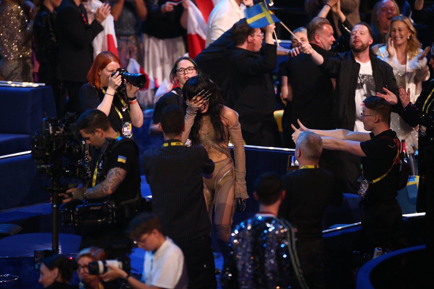  Švedijos atlikėja Loreen triumfavo „Eurovizijoje“.<br> EPA-ELTA nuotr.