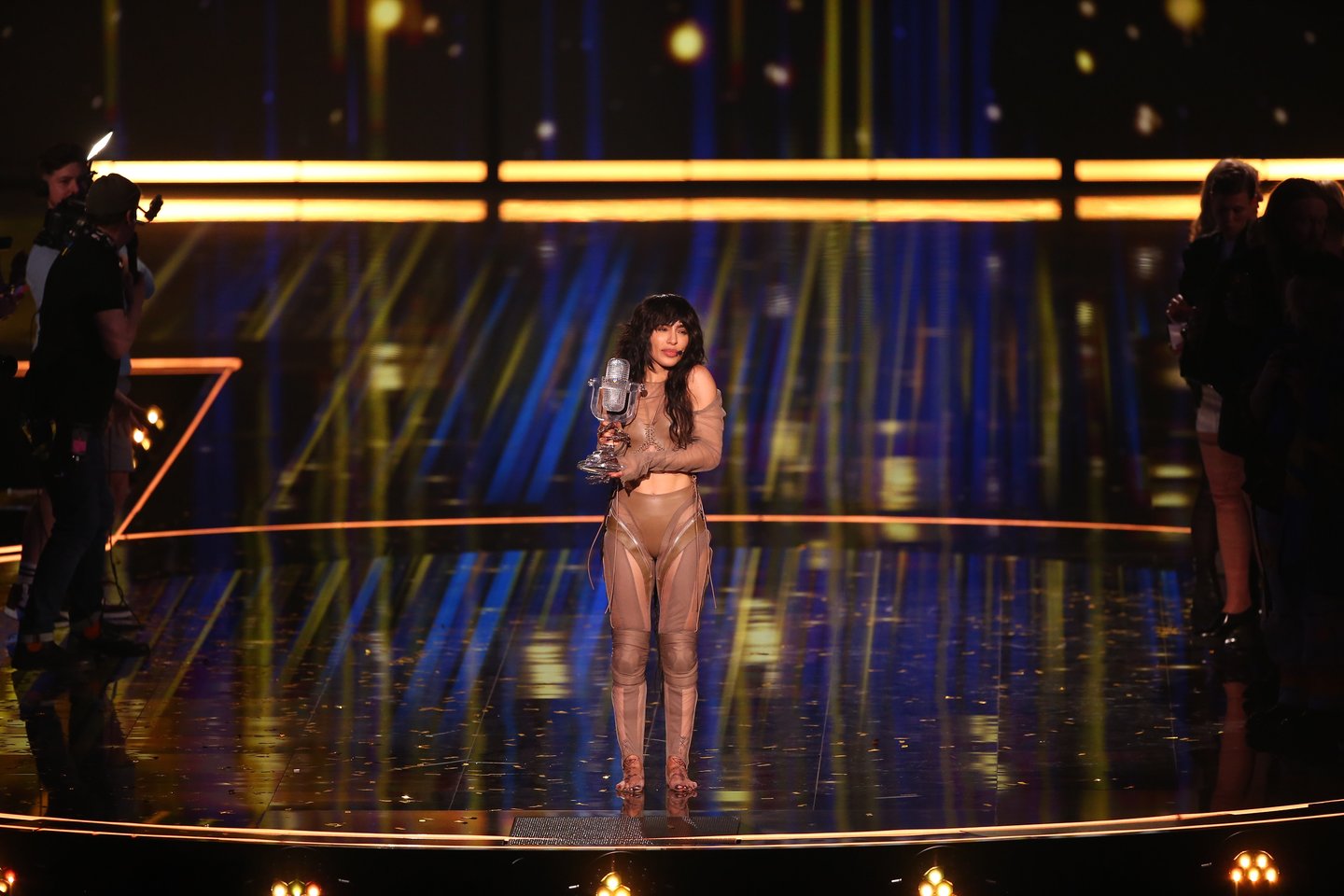  Švedijos atlikėja Loreen triumfavo „Eurovizijoje“.<br> EPA-ELTA nuotr.