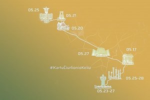 Nacionalinis M. K. Čiurlionio kultūros kelias kviečia į kultūrinės topografijos programą „Čiurlionio Lietuva“