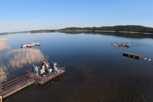 Prasidėjo ekspedicija Palūšė–Nida: vandens keliu per Lietuvą įveiks apie 540 km