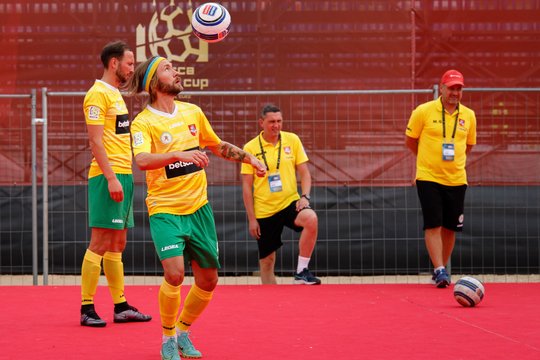 Lietuvos mažojo futbolo rinktinės treneriai apie tikslus pasaulio čempionate: visi svajojame apie medalius