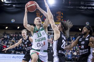 Kėdainiuose nelengvai laimėjęs „Žalgiris“ iškovojo bilietą į pusfinalį