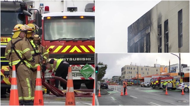 Po aukų pareikalavusio gaisro Naujoje Zelandijoje gyventojai sako – į signalizaciją įprastai negeruodavo