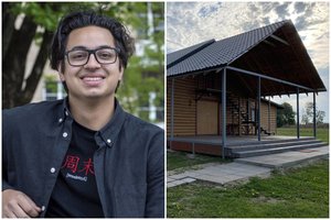 Iš Indijos – į mažą Lietuvos miestelį: neeilinė šeima savo kieme pasistatė bažnyčią