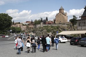 Sakartvelo opozicija pirmąjį skrydį iš Maskvos sutiks protesto akcijomis
