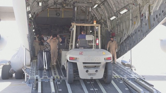 Karo krečiamą Sudaną pasiekė šeštasis humanitarinės pagalbos lėktuvas iš Kataro