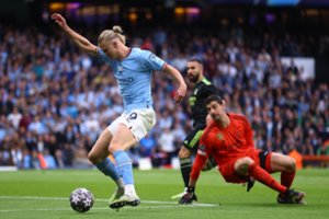 Triuškinančią pergalę iškovojęs „Manchester City“ keliauja į čempionų lygos finalą