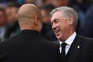 Po sutriuškinimo Čempionų lygoje „Real“ treneris C. Ancelotti atkirto tiems, kas jį jau pamatė atleistą