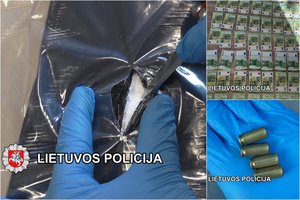 Klaipėdos kriminalistai sulaikė 2 kvaišalų kontrabandininkus: rastų narkotikų vertė siekia apie 170 tūkst. eurų