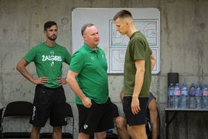 LKL pusfinaliui besiruošiantis „Žalgiris“ persikėlė į anksčiau neišbandytą areną