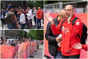 „O dabar – keliaujame alaus!“: Kaune – „Olympiakos“ sirgalių siautulys