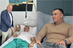 Aktoriui Dariui Petrikauskui atlikta skubi operacija: „Visiškai nebevaldžiau kojų“