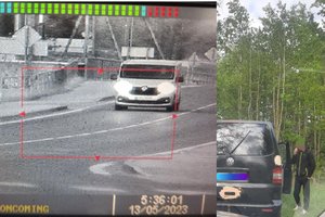 Pareigūnai sulaikė miestelį šiurpinusį vairuotoją: bauda atima žadą