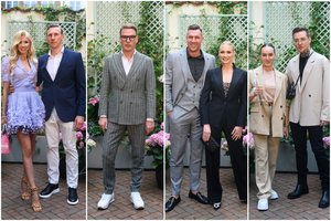 Būrys Lietuvos įžymybių vasaros sezoną pradėjo paslaptingame senamiesčio sode