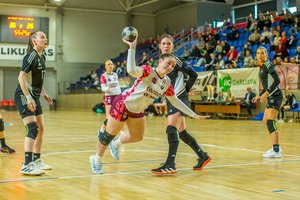 Lietuvos čempionėmis tapo pergalingai visą sezoną rungtyniavusios „Garliavos“ rankininkės