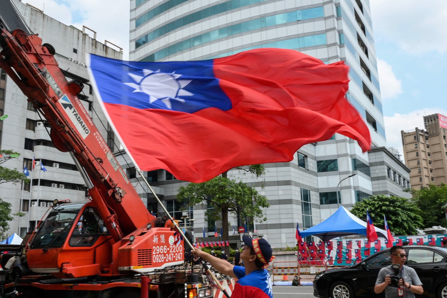 ​JAV ir Taivanas baigė derybas dėl dvišalio prekybos susitarimo.<br> Asociatyvi Scanpix / AFP nuotr.