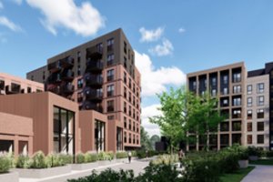  Trys daugiabučiai ir biurų pastatas: domisi, ar tokiems pokyčiams netoli geležinkelio pritartų vilniečiai