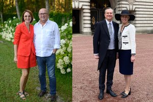 Savaitės blykstėse – V. Matijošaičio vestuvės ir G. Žickytės apsilankymas Karolio III vakarėlyje