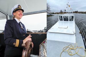 Metė turėtą darbą ir tapo laivo kapitone: dabar keliautojus pažindina su vietos perlais
