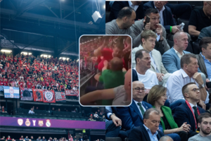 Tai, ko nematė žiūrovai: alumi aptaškytos krepšinio legendos ir „Olympiakos“ sirgalių kumščiai lietuviams