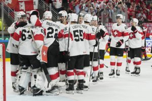 Rygoje – nesustabdomi šveicarai: nugalėjo ir kanadiečius