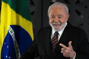 Brazilijos prezidentas „nusiminė“, kad nesusitiko su V. Zelenskiu