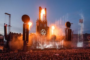 Grupė „Rammstein“ paviešino įspūdingus kadrus iš generalinės repeticijos Vingio parke: vaizdai atima žadą